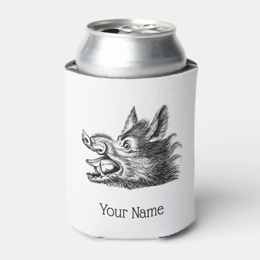 tekening van de trekbaan van de Wilde Boer Blikjeskoeler (Blikje Voorkant)