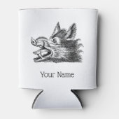 tekening van de trekbaan van de Wilde Boer Blikjeskoeler (Voorkant)