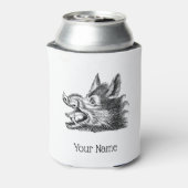 tekening van de trekbaan van de Wilde Boer Blikjeskoeler (Blikje Achterkant)