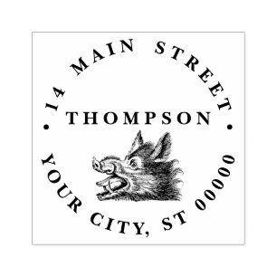 tekening van de trekbaan van de Wilde Boer Rubberstempel