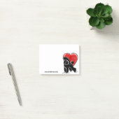 Tekening van een Poodle Post-it® Notes (Kantoor)