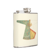 Tekening van halfvoltooide Kimono Heupfles (Rechts)