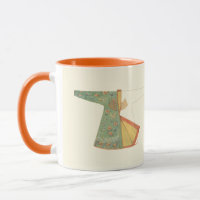 Tekening van halfvoltooide Kimono