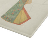 Tekening van halfvoltooide Kimono Snijplank (Hoek)