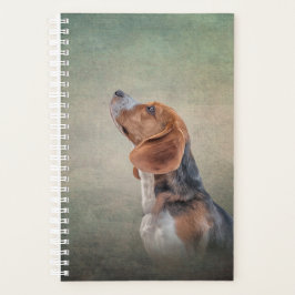 Tekening van hond Beagle Planner
