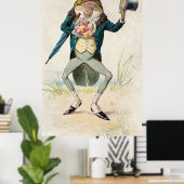 Tekening van pad poster (Thuiskantoor)