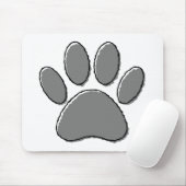 Tekening van puppy pupw muismat (Met muis)