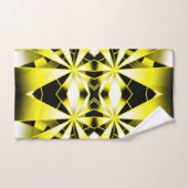 Tekening verloopkleurperspectief hommel bad handdoek (Handdoek)