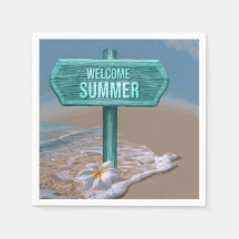 tekening welkom zomer