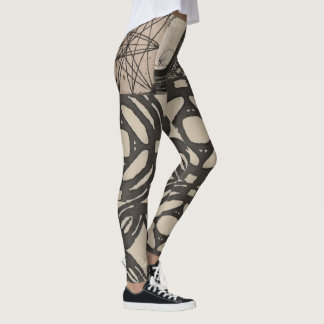 tekeningen en schilderijen leggings