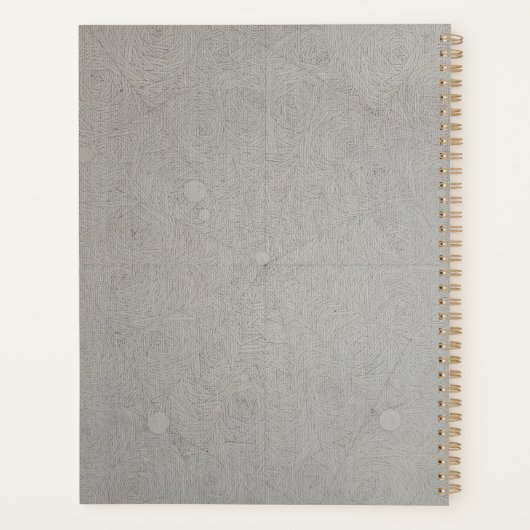 Tekenontwerp Planner (Achterkant)