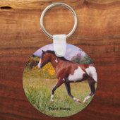 Tekenpaard met sleutelketen sleutelhanger (Voorkant)