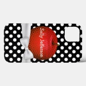 Tekenpatroon Appel Case-Mate iPhone Case (Achterkant (horizontaal))