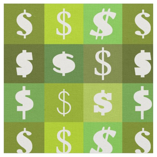 Tekenpatroon voor dollars stof (Close Up)