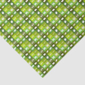 Tekenpatroon voor dollars tissuepapier (Detail)