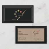 Tekenpenseel Visitekaartje (Voorkant / Achterkant)