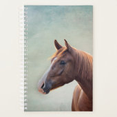 Tekenportret paard planner (Voorkant)