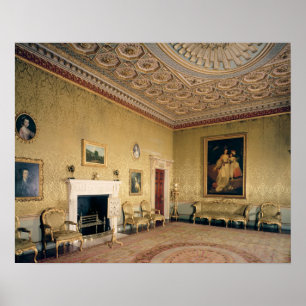 Tekenruimte door Adam, c.1770-80 Poster