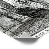 Tekenruimte in de stijl Louis Seize Poster (Hoek)