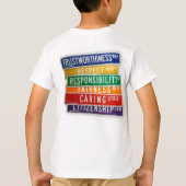 Tekens telt T-shirt (Achterkant)