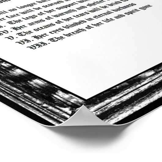 Tekens Van De Aarde Poster (Hoek)