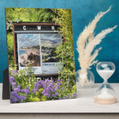 TEKENS VAN DE OUDE TREINSTATION FOTOPLAAT (Zijkant)