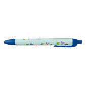 Tekenschrijfpen met vlinderpatroonpatroon zwarte inkt pen (Bodem)