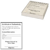 tekenverificatie afdrukken rubberstempel (Gestempeld)