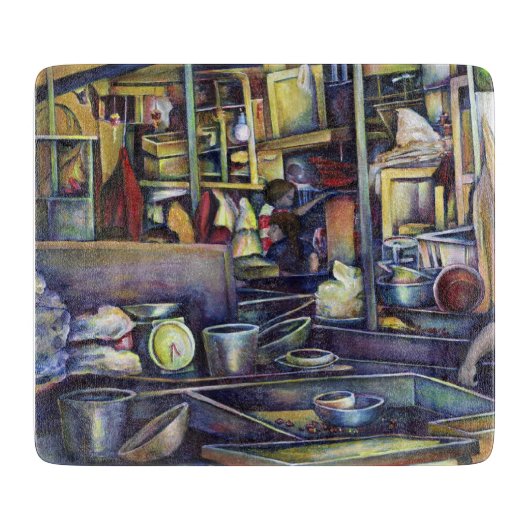 Tekka Center's prachtige dishes Snijplank (Voorkant)