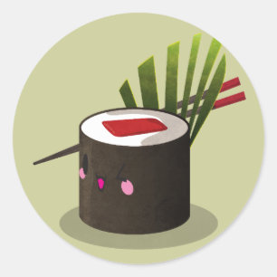 Tekka Maki Ronde Sticker