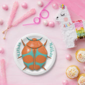 Tekke insecteninsecten papieren bordje (Feest)