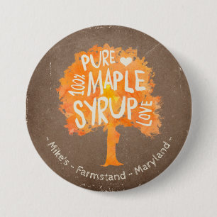 Tekst aanpassen op de Button Maple Syrup Tree