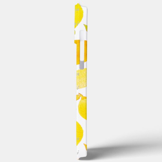 tekst en afbeelding modern citruspatroon Case-Mate iPhone case (Achterkant / Links)
