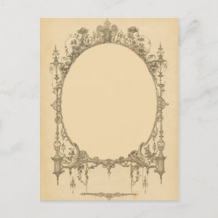 Tekst en afbeelding toevoegen aan een sierlijk vin briefkaart