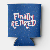 Tekst en water in ruste Koelbox Blikjeskoeler (Voorkant)