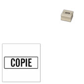 Tekst GEKOPIEERD Rubberstempel (Gestempeld)