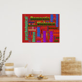 Tekst met betrekking tot huiselijk geweld poster (Keuken)