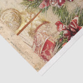  tekst met kerst Botanicals Decoupage Tissuepapier (Detail)