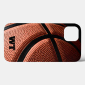 Tekst of Aangepast Basketball Jersey Nummer telefo Case-Mate iPhone Case (Achterkant (horizontaal))