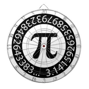 TEKST ONTWERP Pi Aantal Wiskundig symbool Dartbord