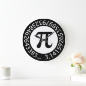 TEKST ONTWERP Pi Aantal Wiskundig symbool Grote Klok (Huis)