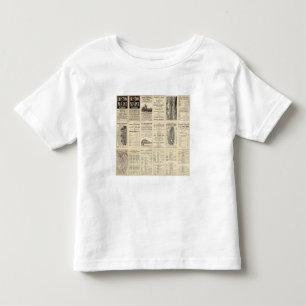 Tekst Pagina van Boston en Maine Railroad Kinder Shirts