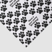  tekst Pawfect Paws Tissuepapier (Detail)