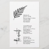 Tekst Scripted Wedding Events Tijdlijn (Voorkant)