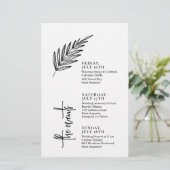 Tekst Scripted Wedding Events Tijdlijn (Staand voorkant)