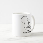 Tekst Sjabloon Koffiemok (Voorkant rechts)