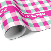 Tekst Sjabloon Sticker Cadeaupapier (Rol Hoek)