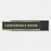  tekst Sjabloon vergaderzaal Deurbordje (Voorkant)