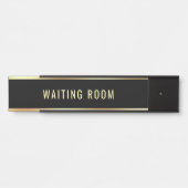 tekst Sjabloon wachtkamer Deurbordje (Voorkant)