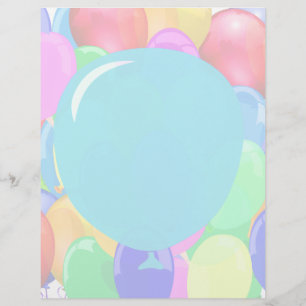 Tekst toevoegen aan ballon flyer